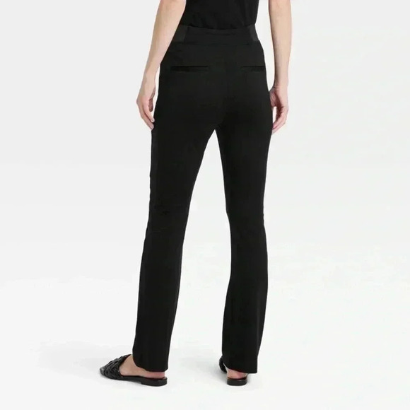 A New Day Women's High Waisted Ponte Flare Leggings with Pockets - Picture 2 of 13